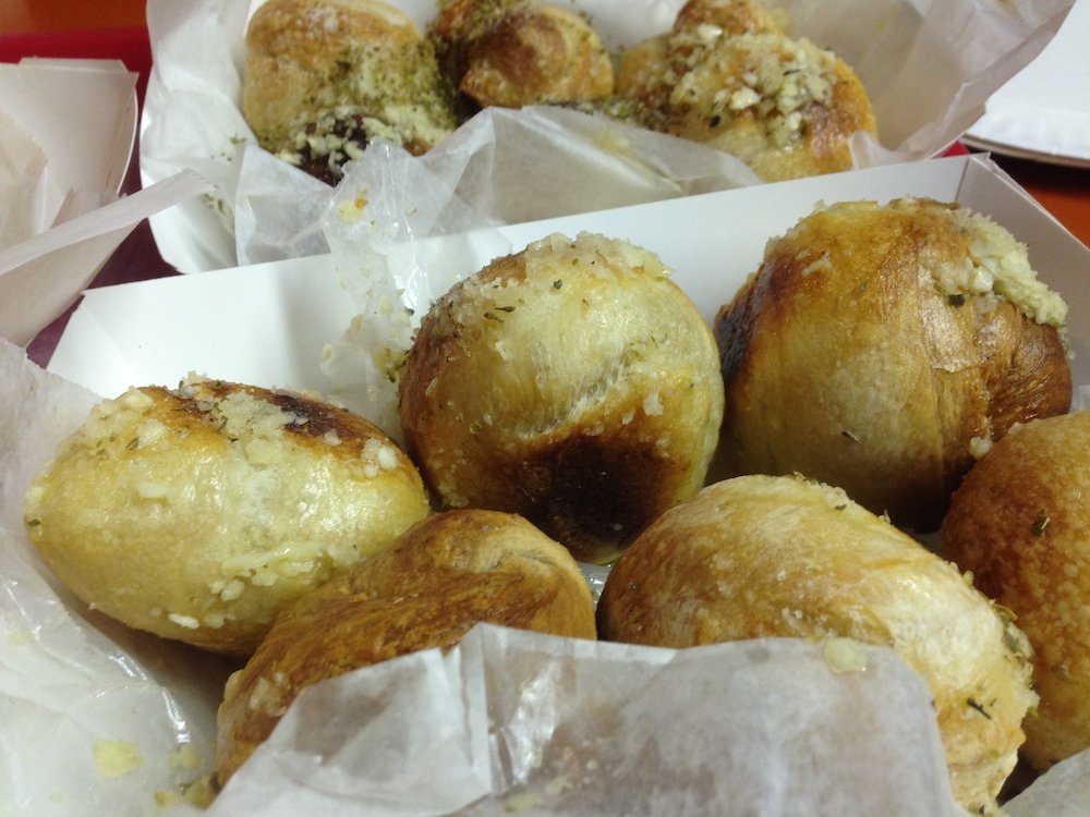 Garlic Rolls from East Side Pizza in Miami, Florida