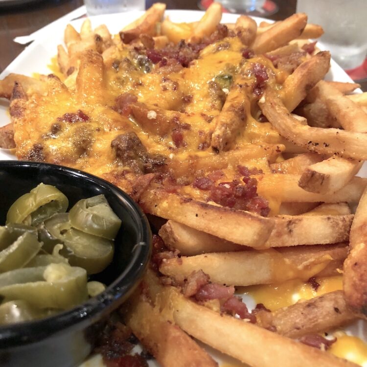 Texas Cheese Fries from Longhorn Steakhouse in Doral, Florida