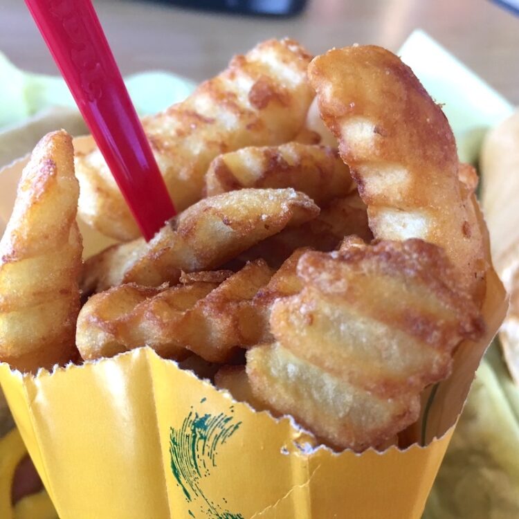 Nathan's Crinkle Cut Fries from Miami Grill in Miami Springs, Florida