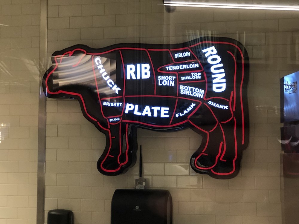 Hard Rock Cafe Butchered Cow Breakdown