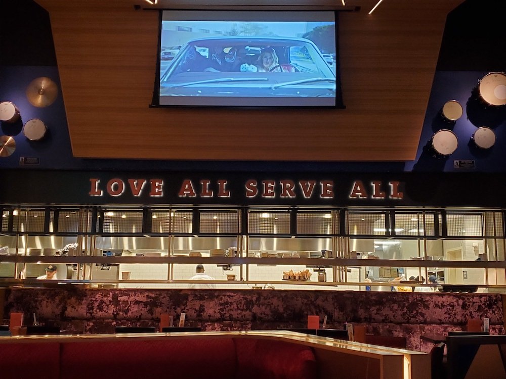 Love All Serve All Bar from the Hard Rock Cafe  in Hollywood, Florida