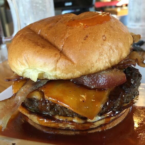 BBQ Burger from Chili's Bar & Grill in Plantation, Florida