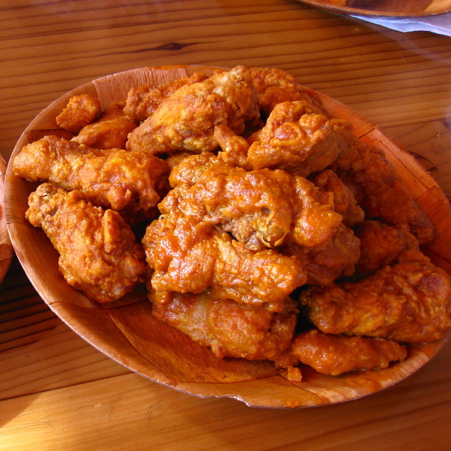 3 Mile Island Wings from Hooter Restaurant