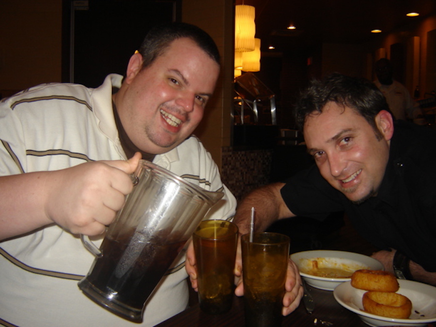 Burger Beast & Ernie at the Hooters Hotel Restaurant