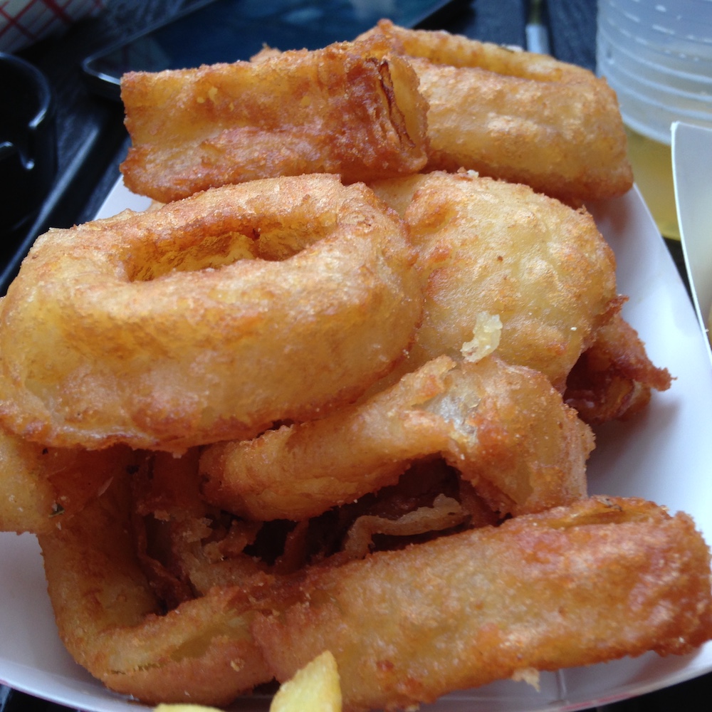 Onion Rings from Cheeseburger Baby in Miami Beach, Florida