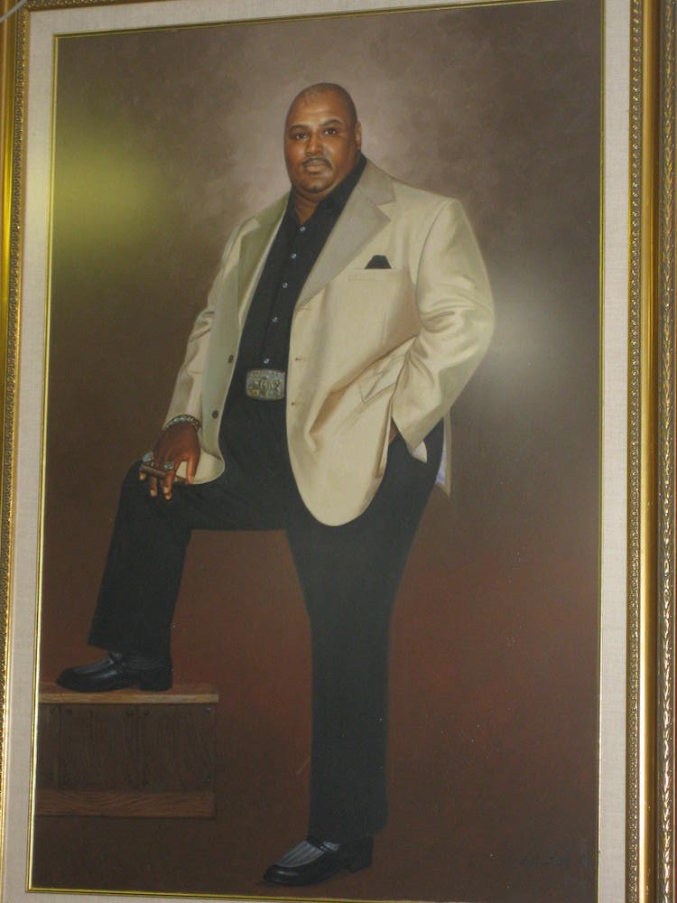 Abdullah the Butcher Portrait at Abdullah The Butcher House of Ribs & Chinese Food in Atlanta, Georgia