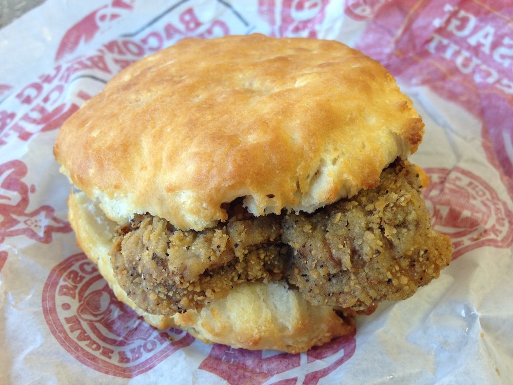 Country Fried Steak Biscuit