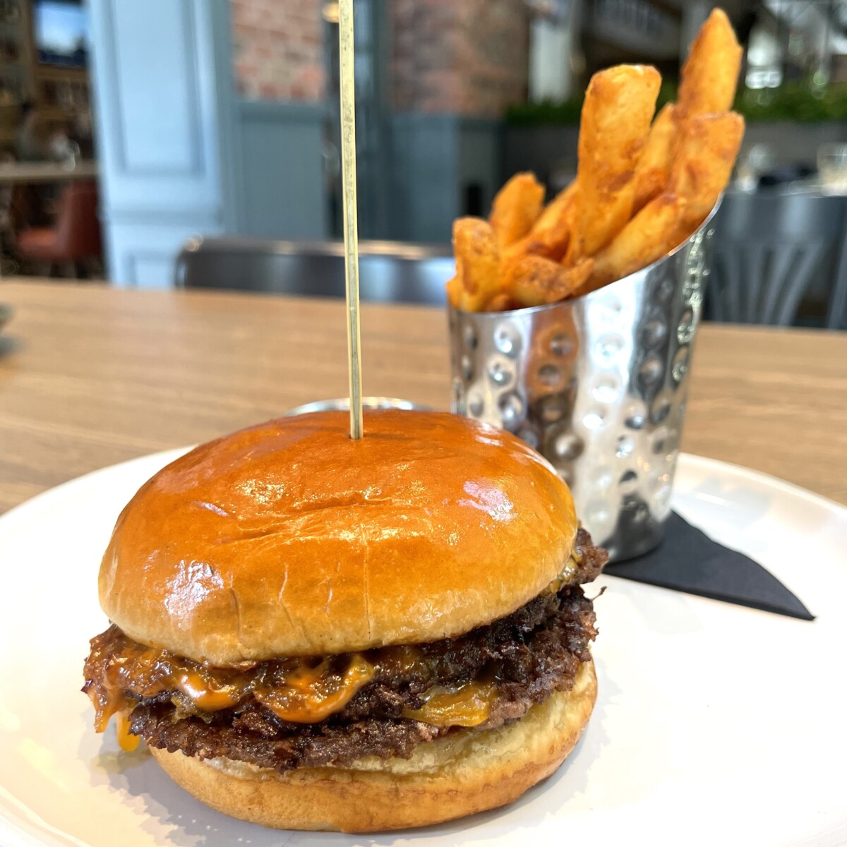 Bacon Smash Burger from John Martin's Irish Pub in Coral Gables, Florida