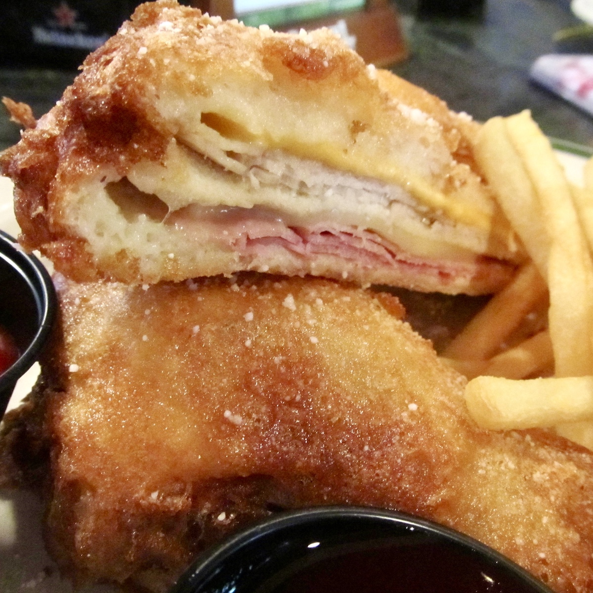 Monte Cristo Sandwich from John Martin's in Coral Gables, Florida