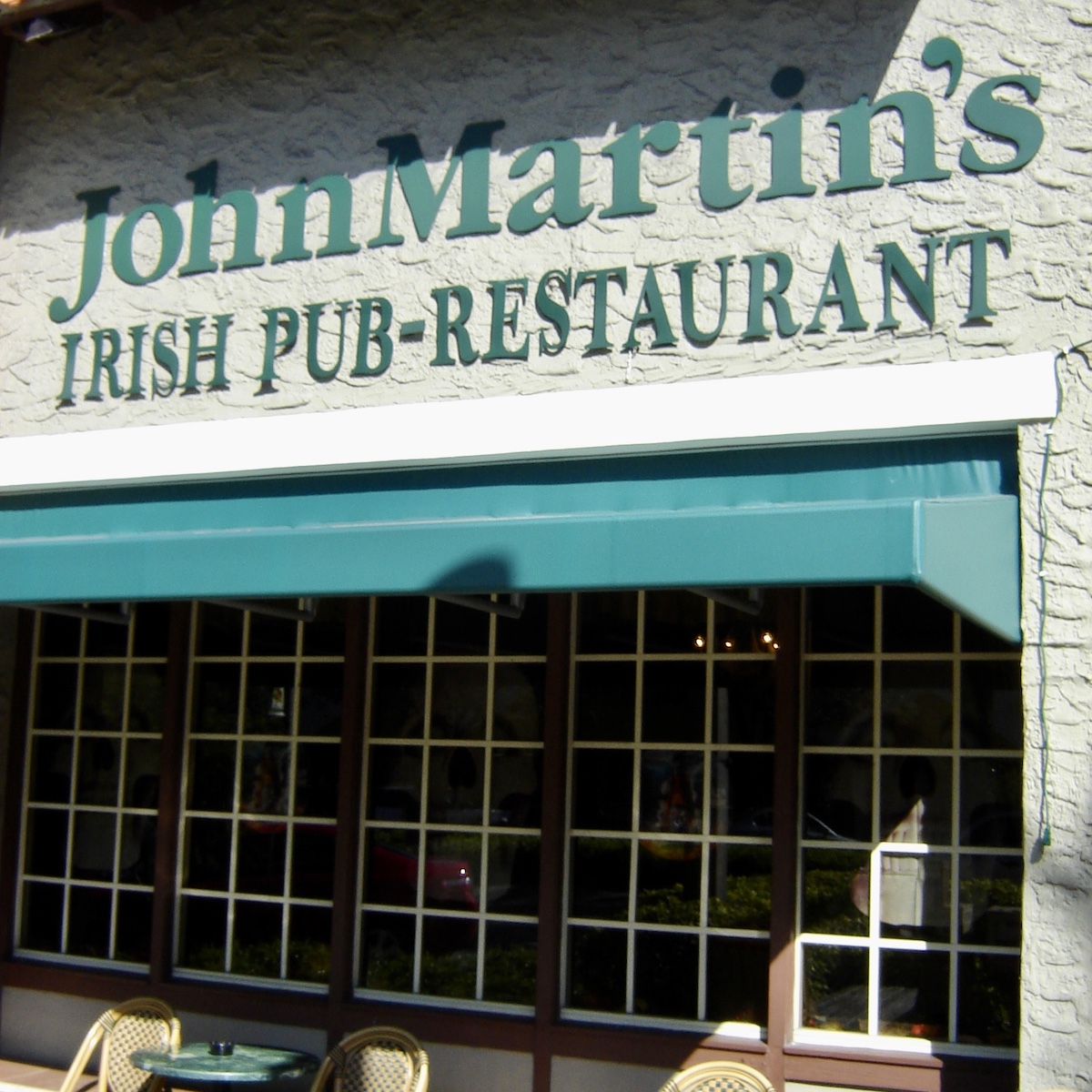 The Original John Martin's Irish Pub in Coral Gables, Florida