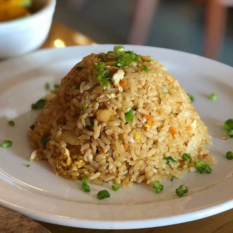 Vegetable Fried Rice with Spicy Mayo from Miyako in Doral, Florida