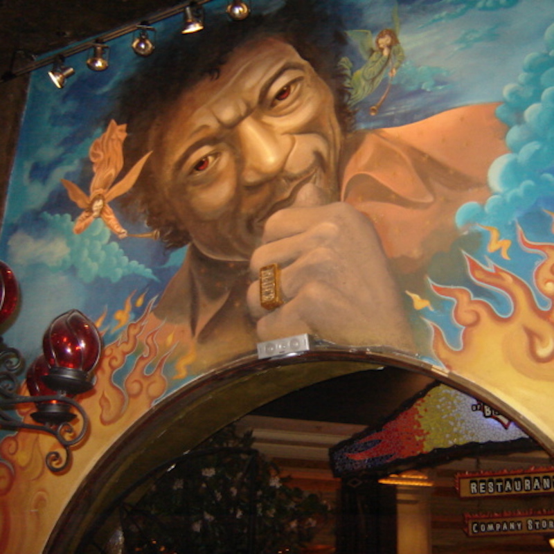 Buddy Guy Mural from The House of Blues in Las Vegas, Nevada