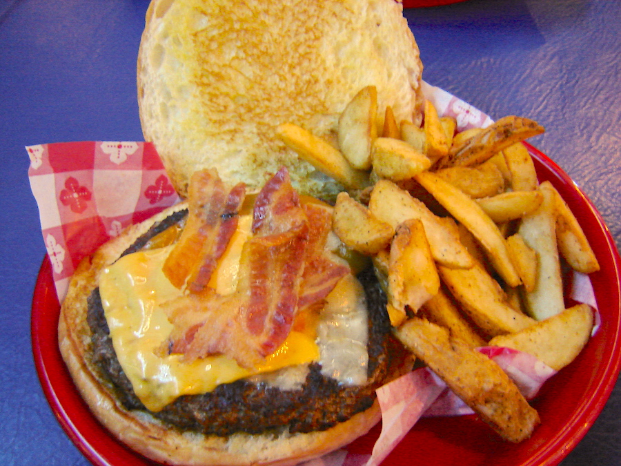 Bacon Cheeseburger & Fries from Betty's Best Burgers in Pinecrest, Florida