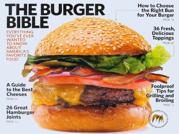 Saveur: The Burger Bible September 2009