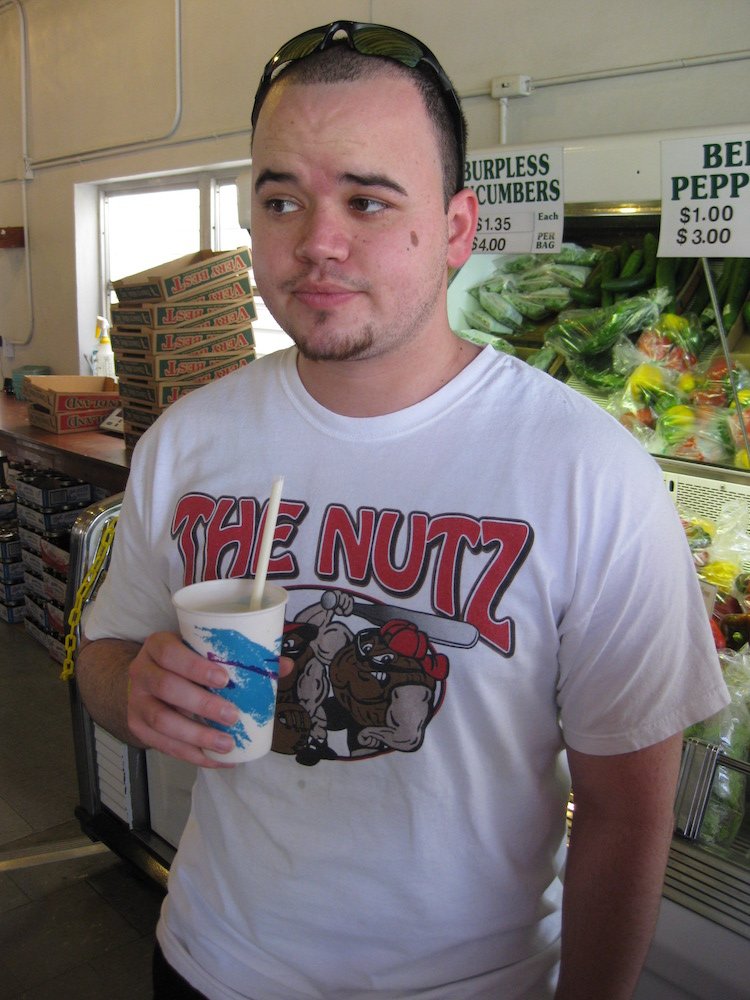 Jarce with his Shake from Knaus Berry Farm