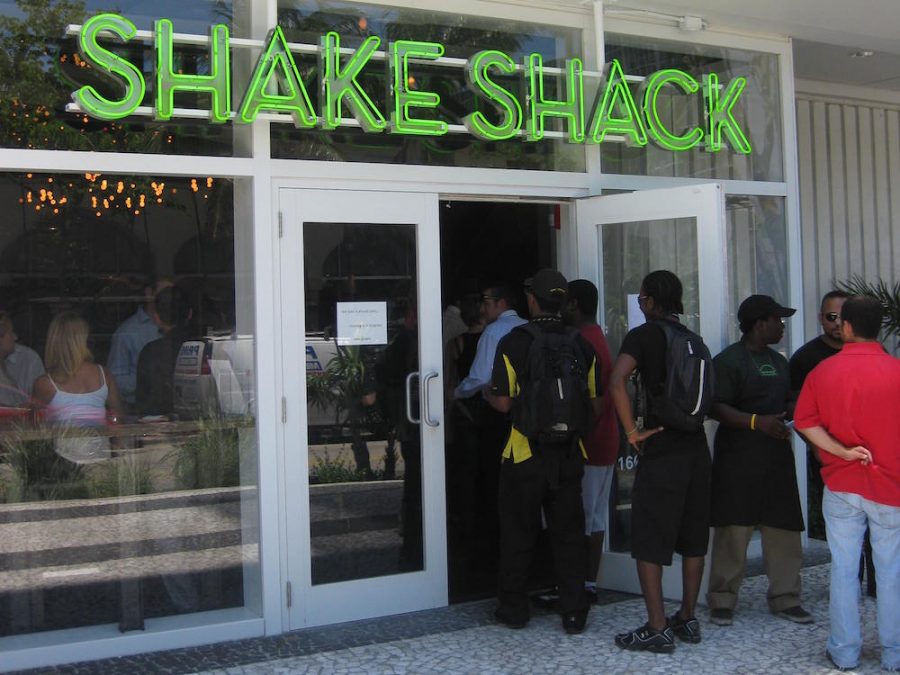 Shake Shack Opening Day Line