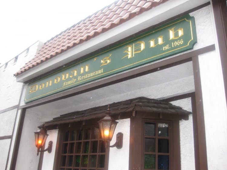 Donovan's Pub Sign New York