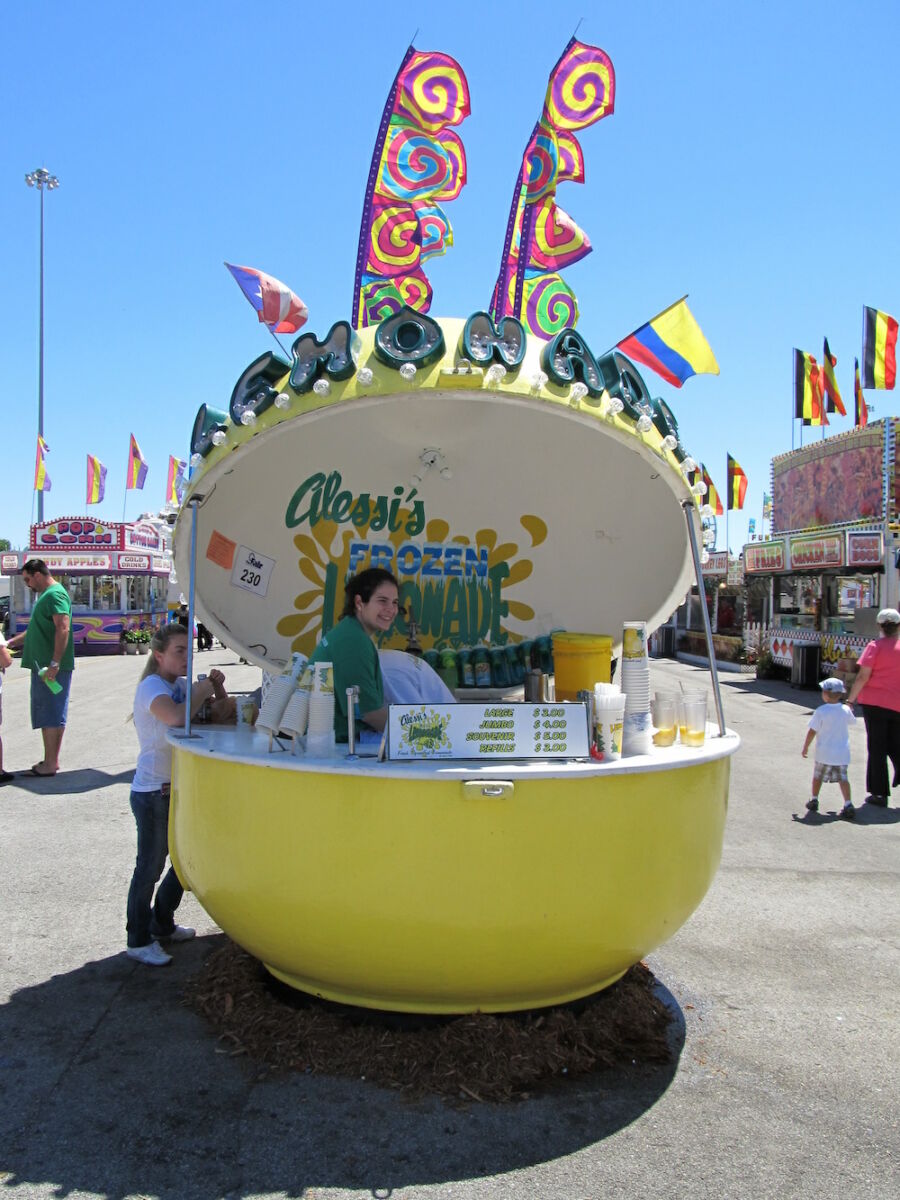 Food from the Miami-Dade County Fair & Exposition
