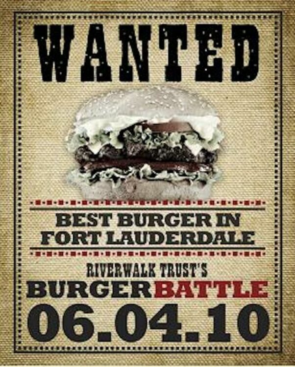 Riverwalk Burger Battle 2010 Poster