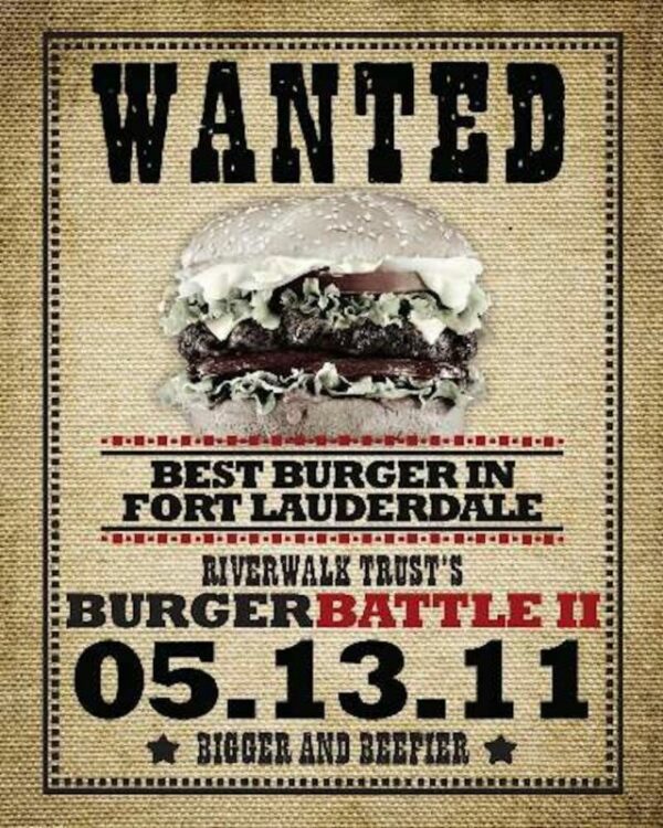 Riverwalk Burger Battle 2011 Poster