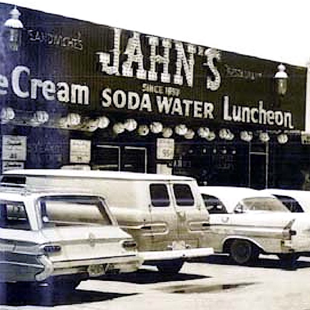 Jahn's Ice Cream Parlour at 17262 Collins Avenue in North Miami Beach, Florida