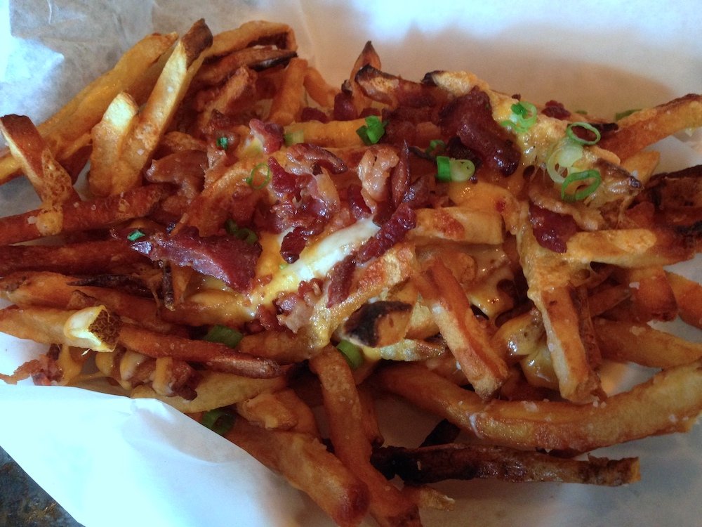 Fries with Bacon & Cheese