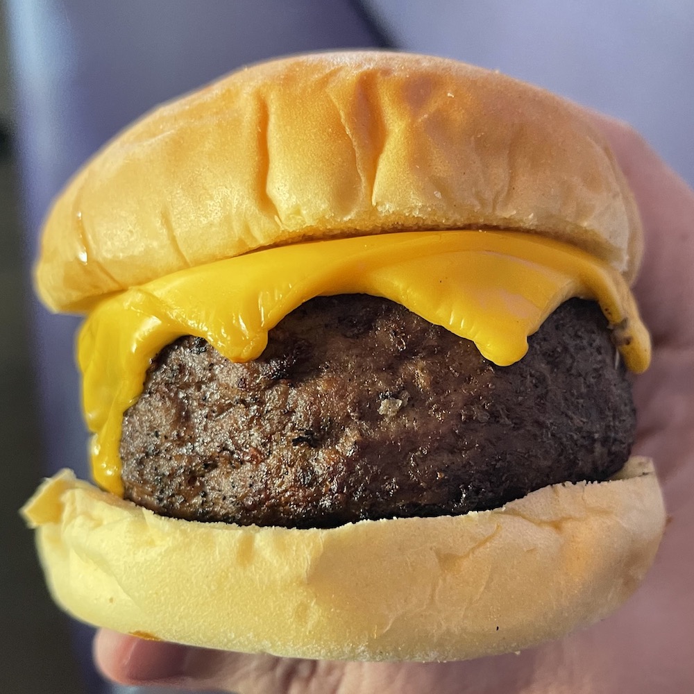 Cheeseburger from Gilbert's 17th Street Grill in Ft. Lauderdale, Florida