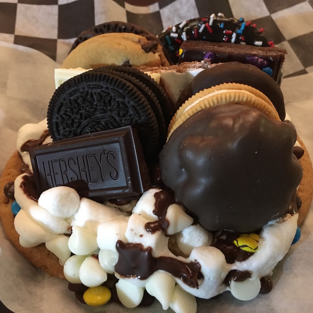 The Kitchen Sink Cookie from Little Gilbert's Cookies (Gilbert's 17th Street Grill) in Ft. Lauderdale, Florida