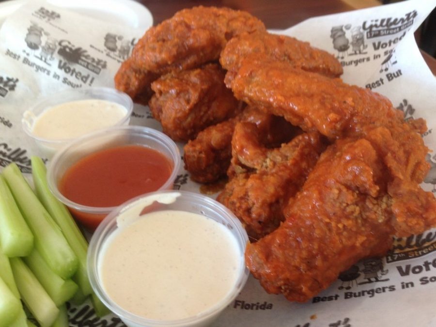 Fried Buffalo Wings from Gilbert's 17th Street Grill in Fort Lauderdale, Florida
