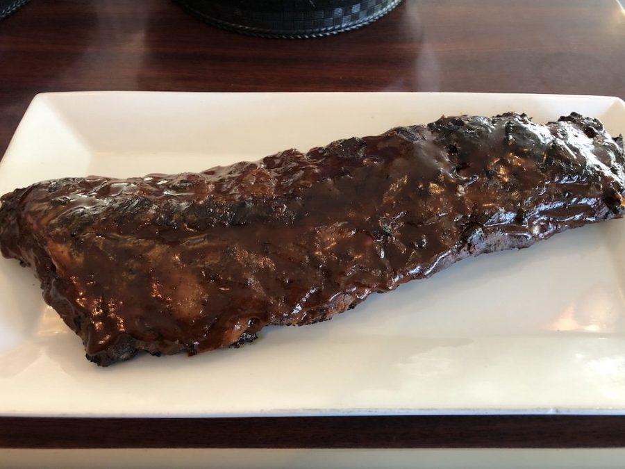 Full Rack of Ribs from Gilbert's 17th Street Grill in Fort Lauderdale, Florida