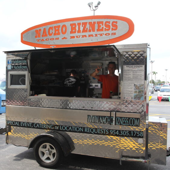 Nacho Bizness at the 2013 Largest Parade of Food Truck in Miami