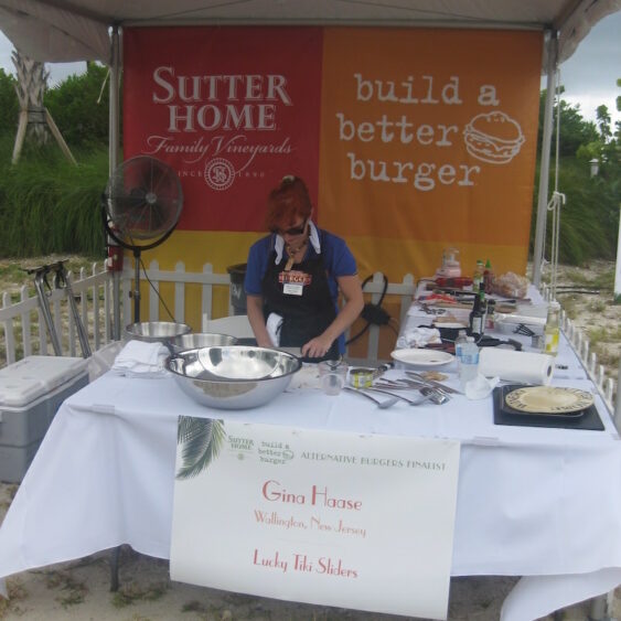 Sutter Home’s Build A Better Burger 20th Anniversary Lucky Tiki Slider Tent