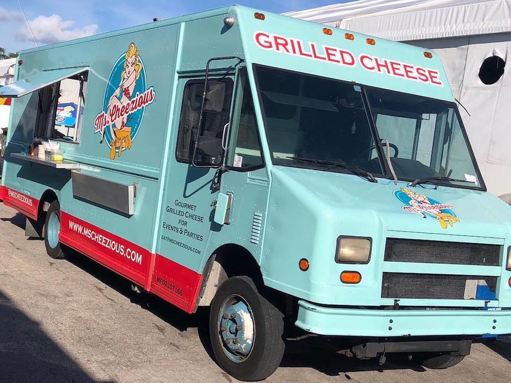 The newly redesigned Ms. Cheezious Food Truck