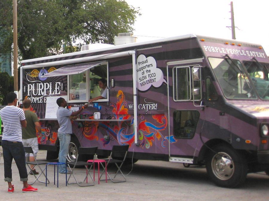 Purple People Eatery Food Truck at Tobacco Road