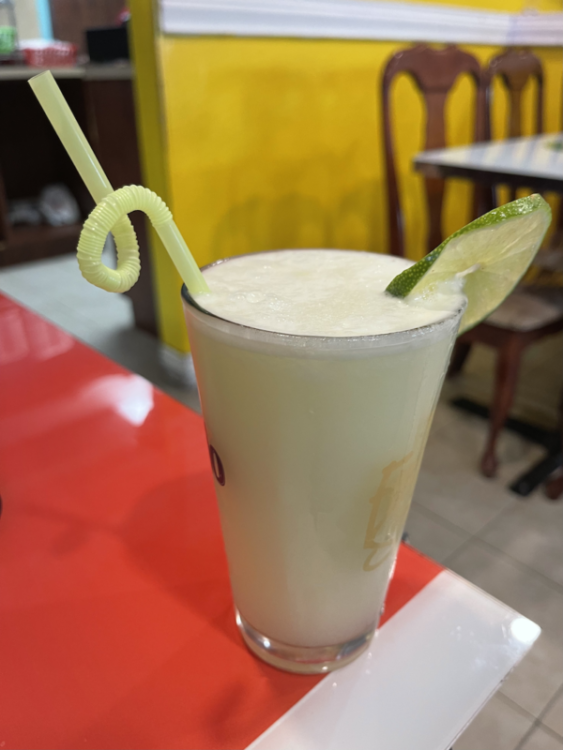 Lemonade from Tacos El Carnal in Flagami aka Miami, Florida