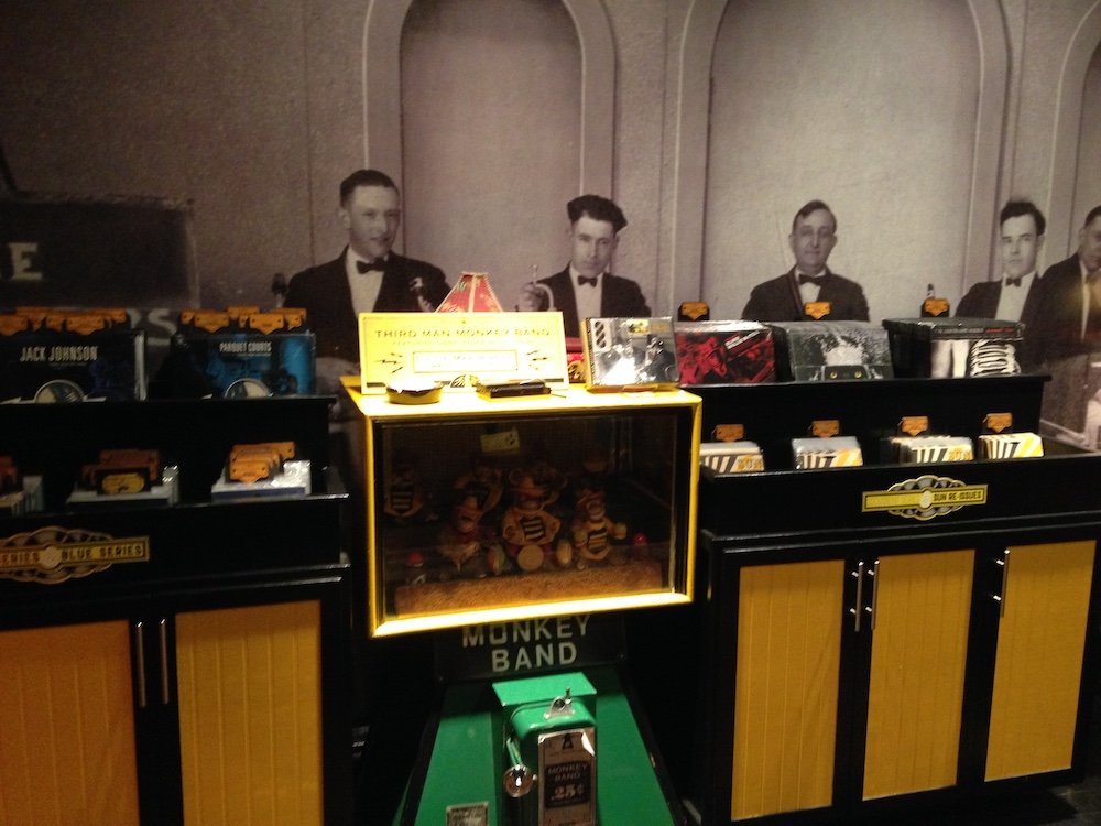 Bimbo Box Monkey Band Jukebox Arcade Automaton & Vinyl Records for Sale