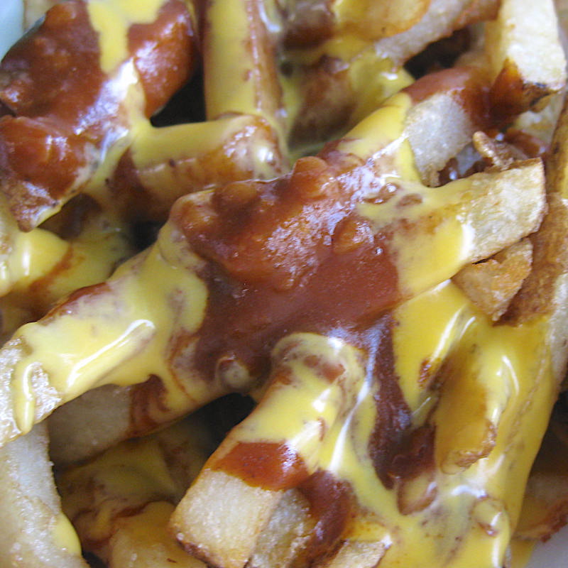 Chili Cheese Fries from Hazel's Hot Dogs in St. Augustine, Florida