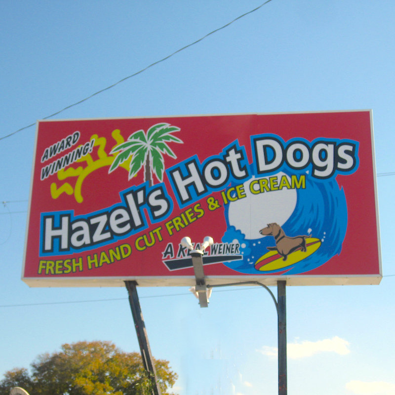 Hazel's Hot Dogs in St. Augustine, Florida