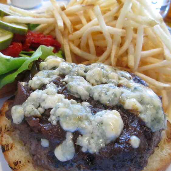 Blue Cheese Burger from Ravenous Pig in Winter Park, Florida