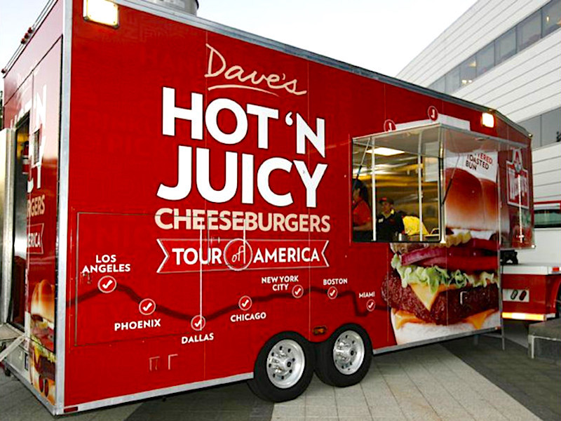 Wendy's Hot 'N Juicy Cheeseburgers Tour of America