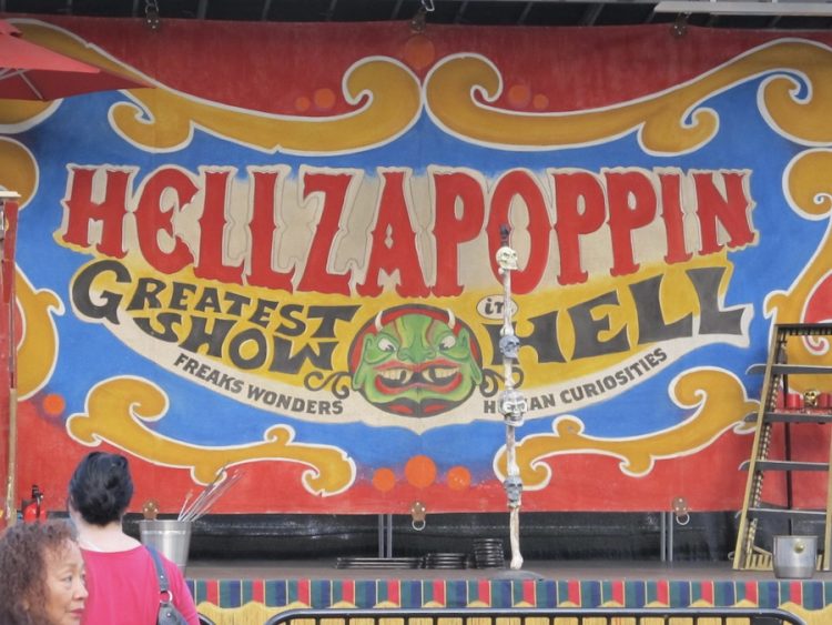 Hellzapoppin Stage