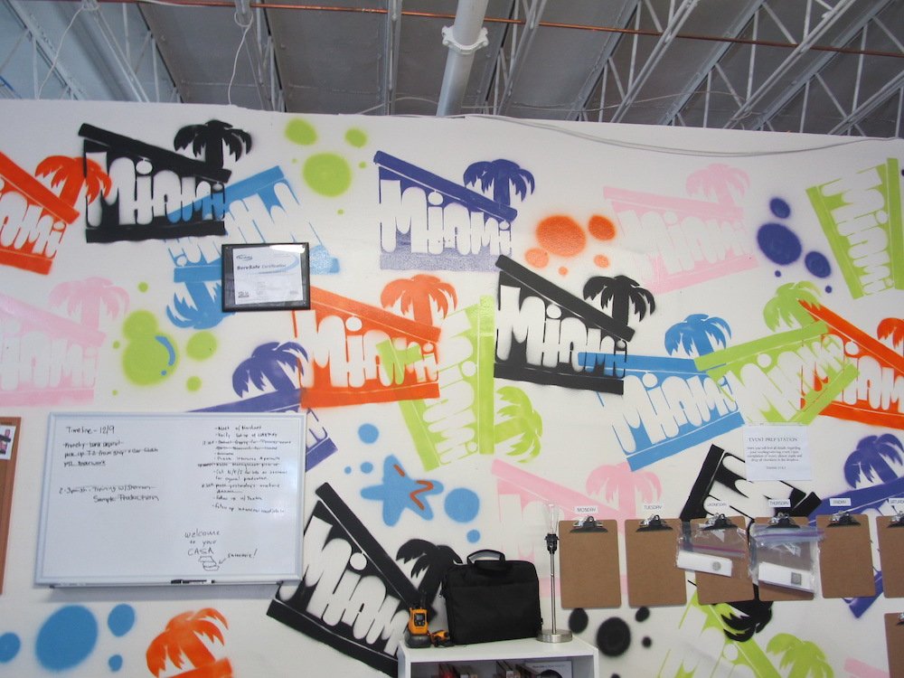 COOLHAUS Commissary Miami Wall