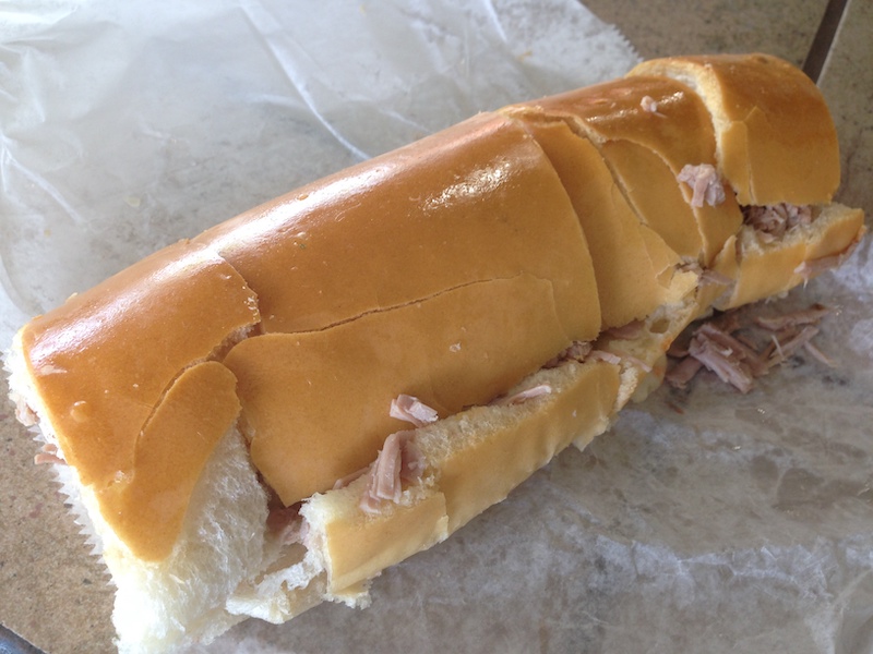 The Large Pan con Lechon from Papo Llega y Pon in Allapattah, Florida