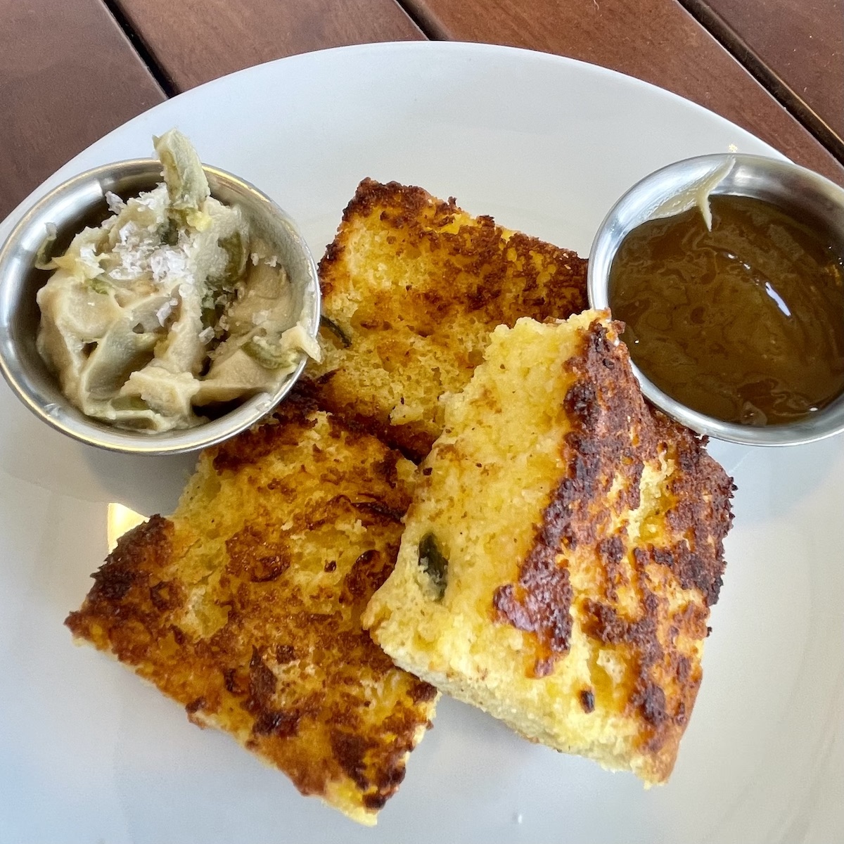 Jalapeño Cornbread from Blue Collar Restaurant in Miami, Florida