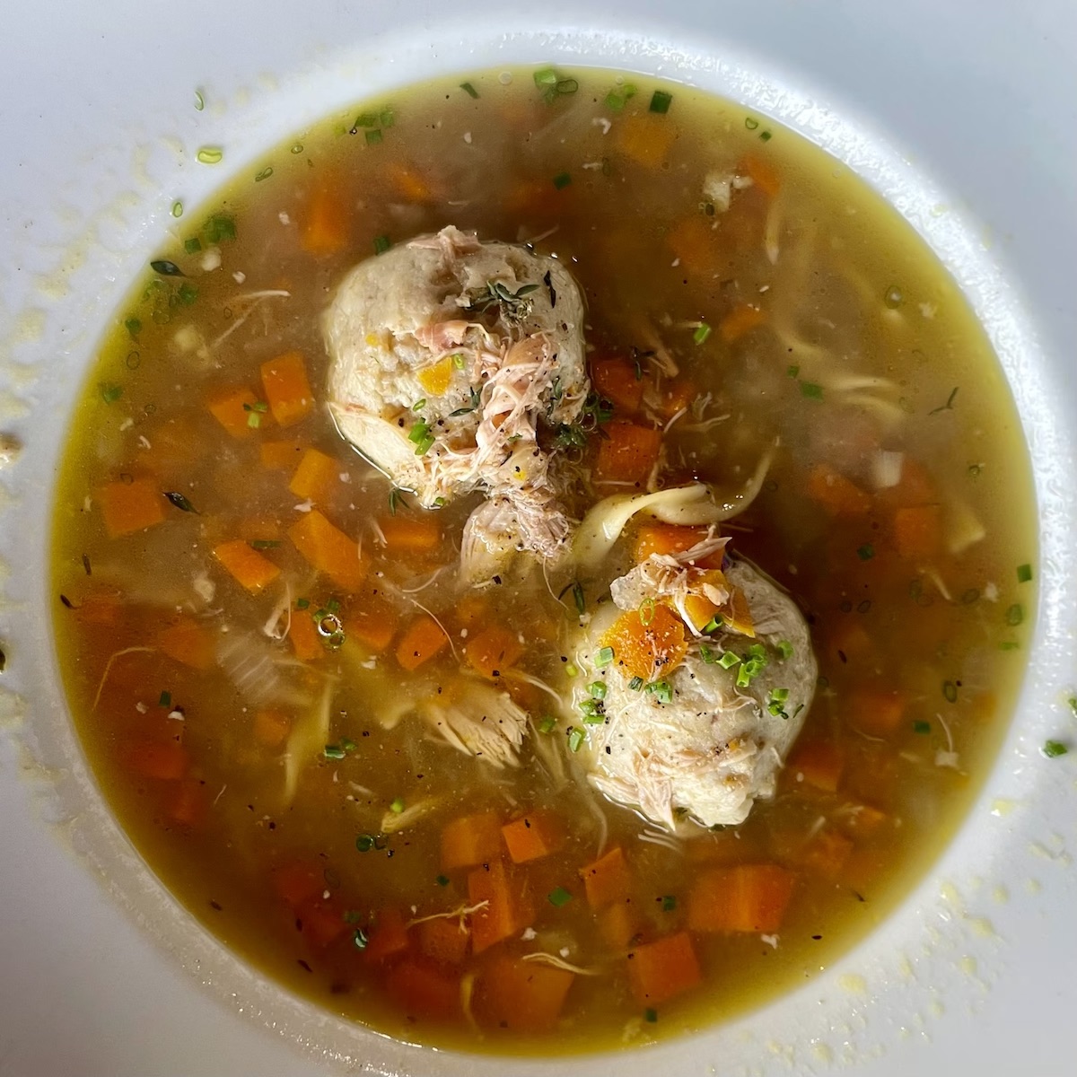 Matzo Ball Soup from Blue Collar in Miami, Florida