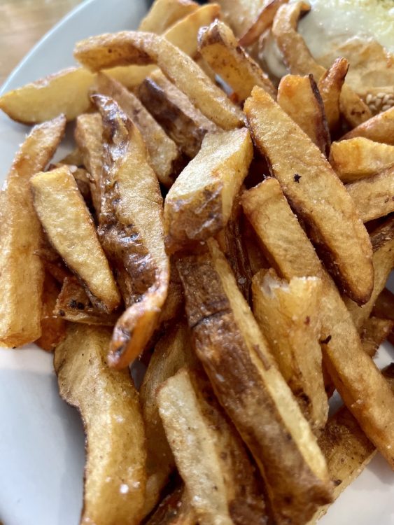 Hand-Cut Fries from Blue Collar Restaurant in Miami, Florida