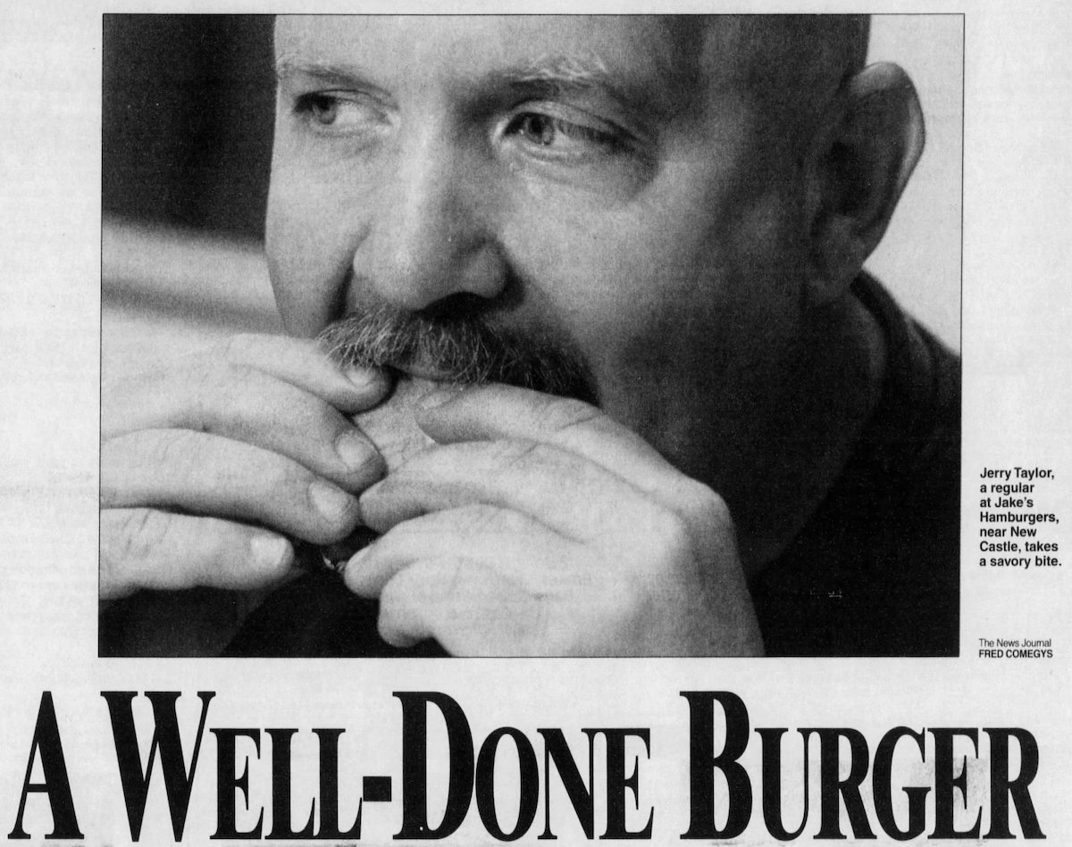 Jake's Hamburgers in the News Journal - August 27th, 1997
