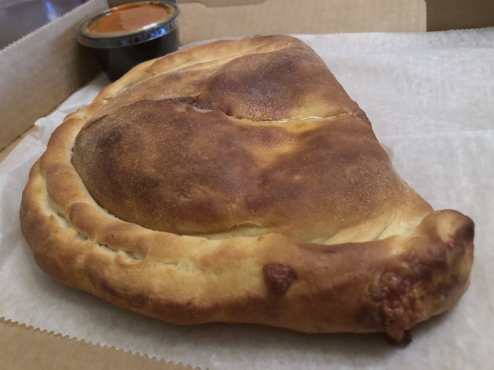 Calzone from Joey's Pizza in Marco Island, Florida