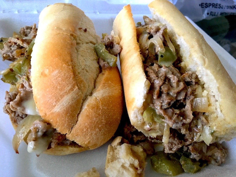 Cheesesteak from Joey's Pizza in Marco Island, Florida