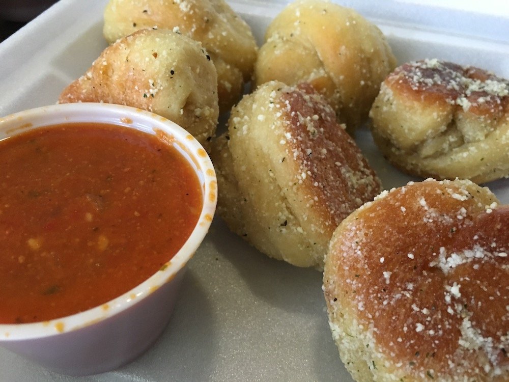 Garlic Rolls from Joey's Pizza in Marco Island, Florida